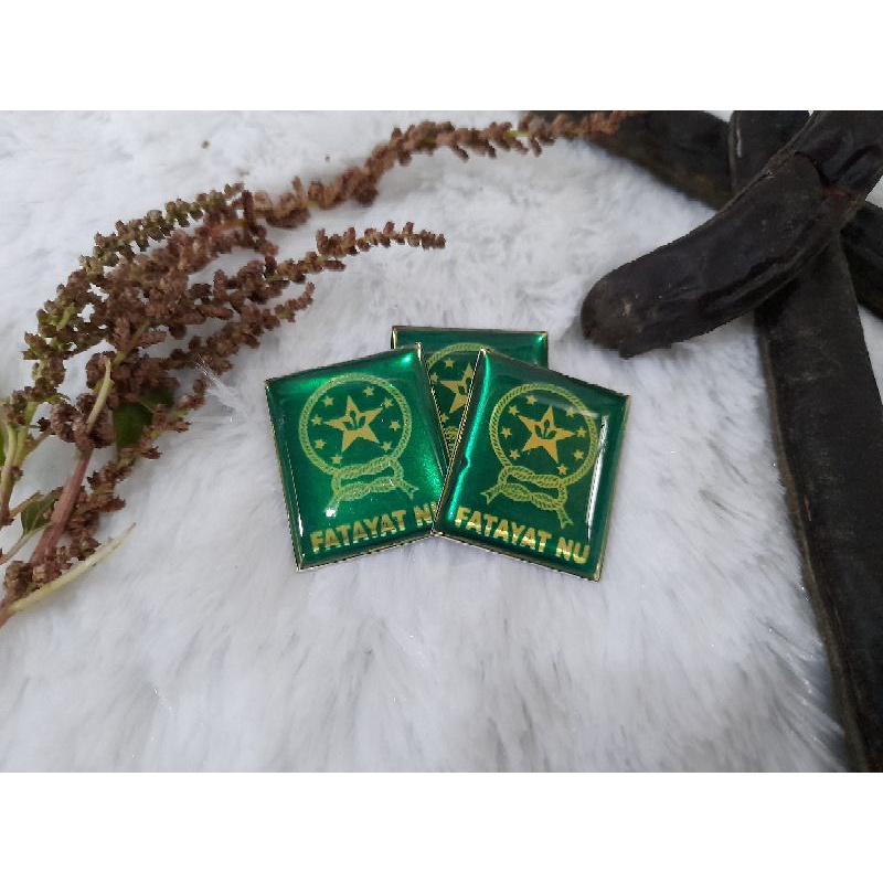 PIN RESIN FATAYAT NU KOTAK / PIN RESIN CUSTOM / PIN FATAYAT