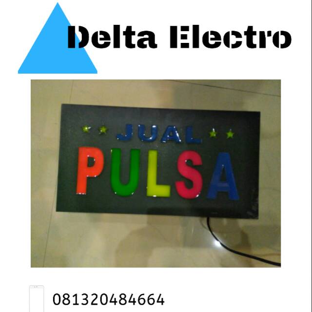 LED Sign Jual Pulsa