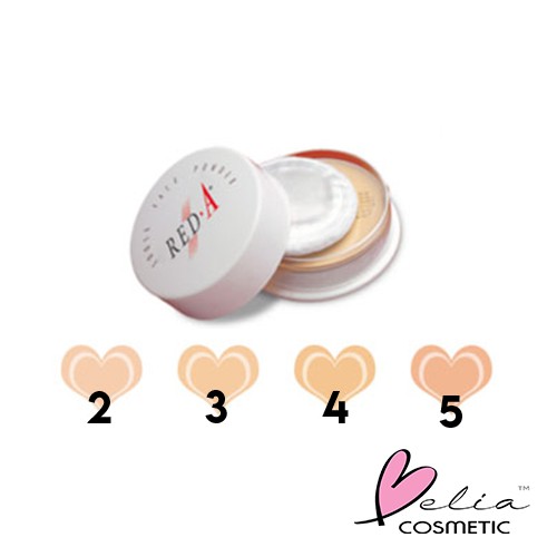 ❤ BELIA ❤ RED A Loose Powder (✔️BPOM) Bedak Tabur | Viva