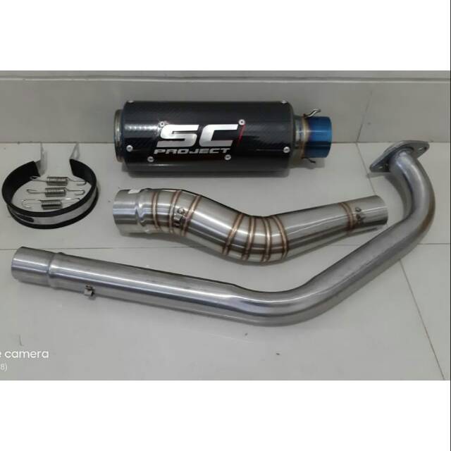 KNALPOT MOTOR SC project Leher Vixion