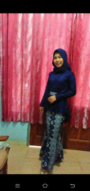 Maura Couple - Sania Ruffle Batik Couple Ori Ndoro Jowi Garansi Termurah Shopee - 2564