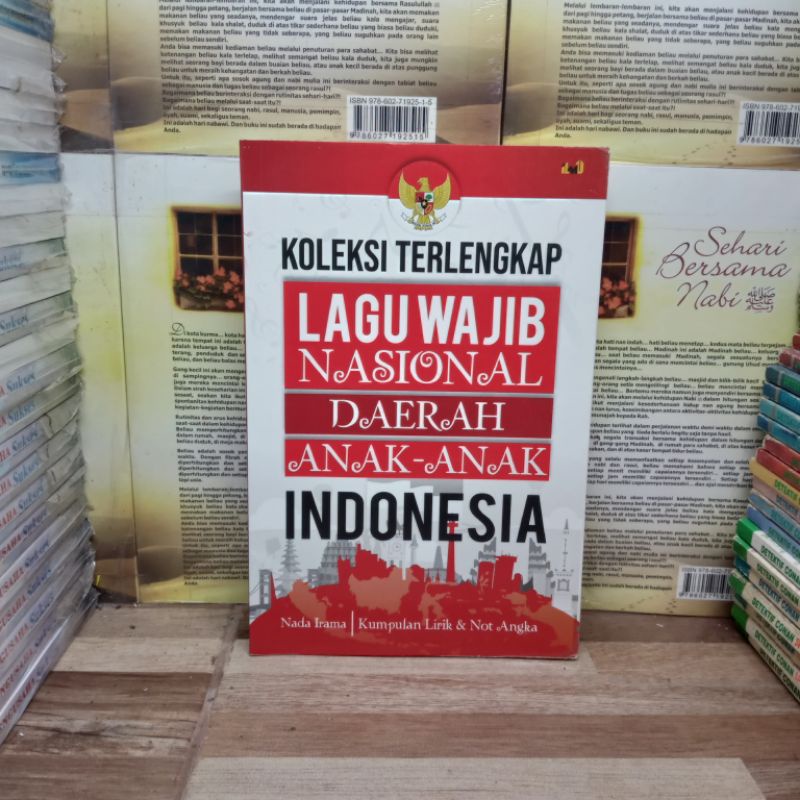 

BUKU ORIGINAL - KOLEKSI TERLENGKAP LAGU WAJIB NASIONAL DAERAH ANAK ANAK INDONESIA