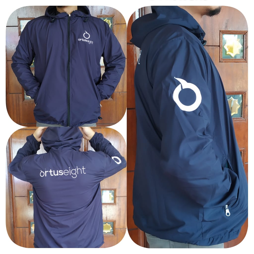 Jaket Running Parasut Jacket Parasit Olahraga Parasut Pria Ortuseight