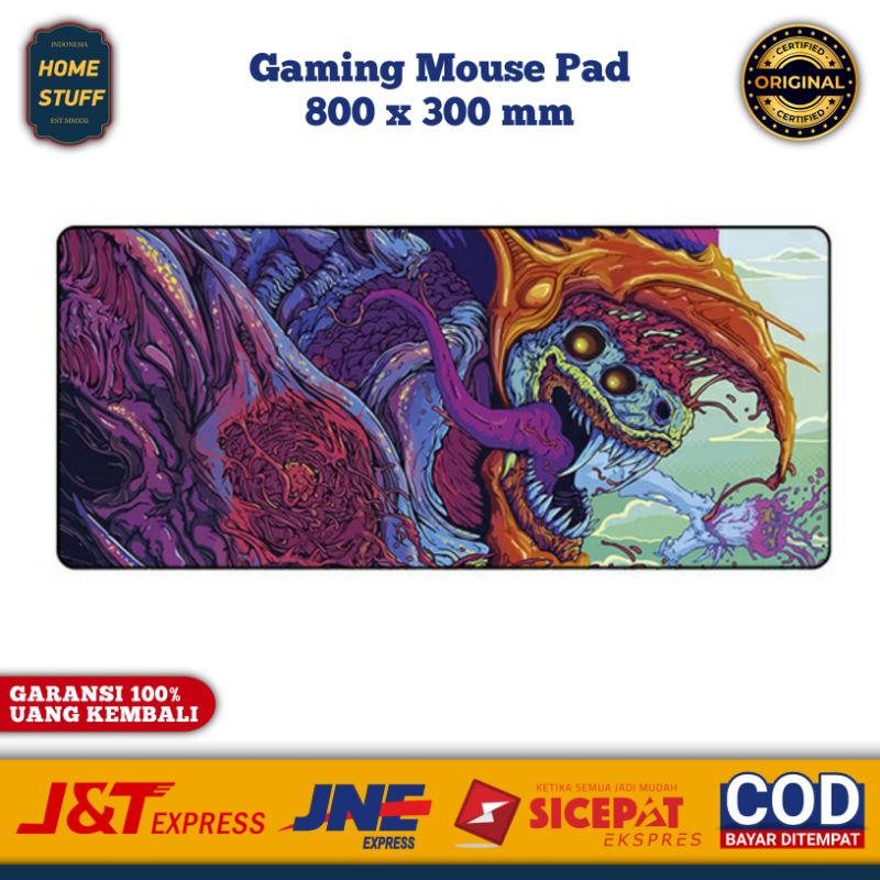 Jual Mouse Pad Gaming Size XL Desk Mat Alas Mouse 800 x 300 mm Shopee