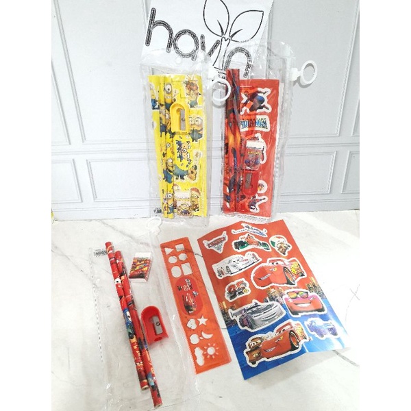 paket alat tulis MINII/Stationery set MINI/study set-COWO