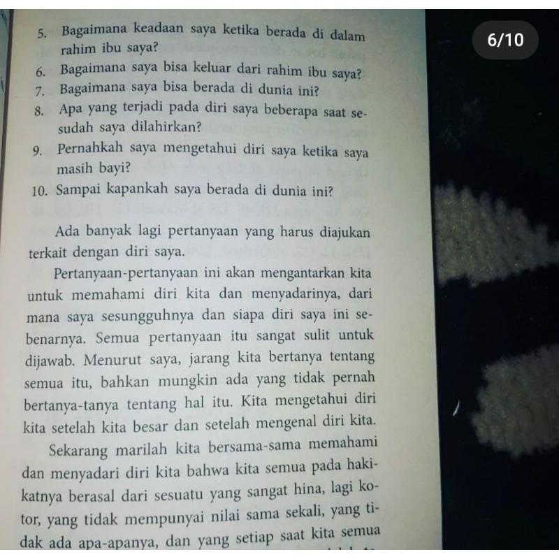 memahami perjalanan hidup dan mati