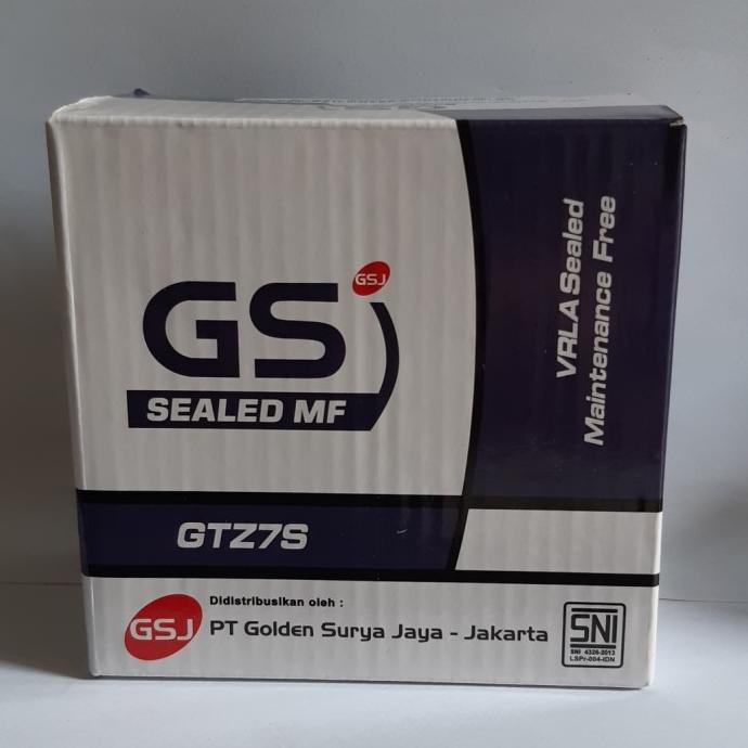 Aki Motor New Honda Scoopy Esp GTZ7S GS Aki kering langgengb4 Murah