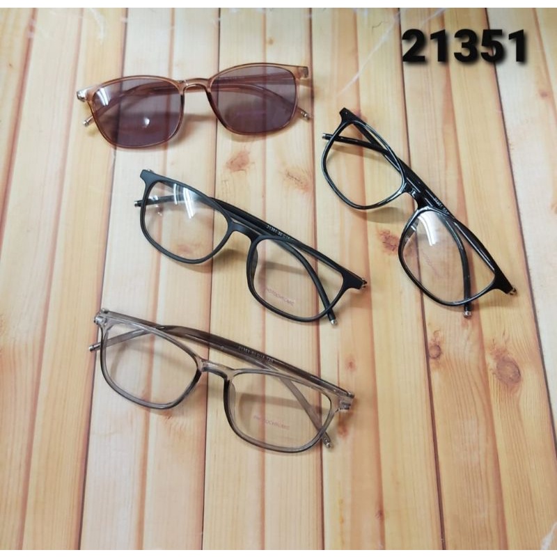 Frame Kacamata 2135 TR/LENTUR, Gratis Lensa PHOTOCROMIC NORMAL, Kacamata Anti UV, Kacamata Wanita