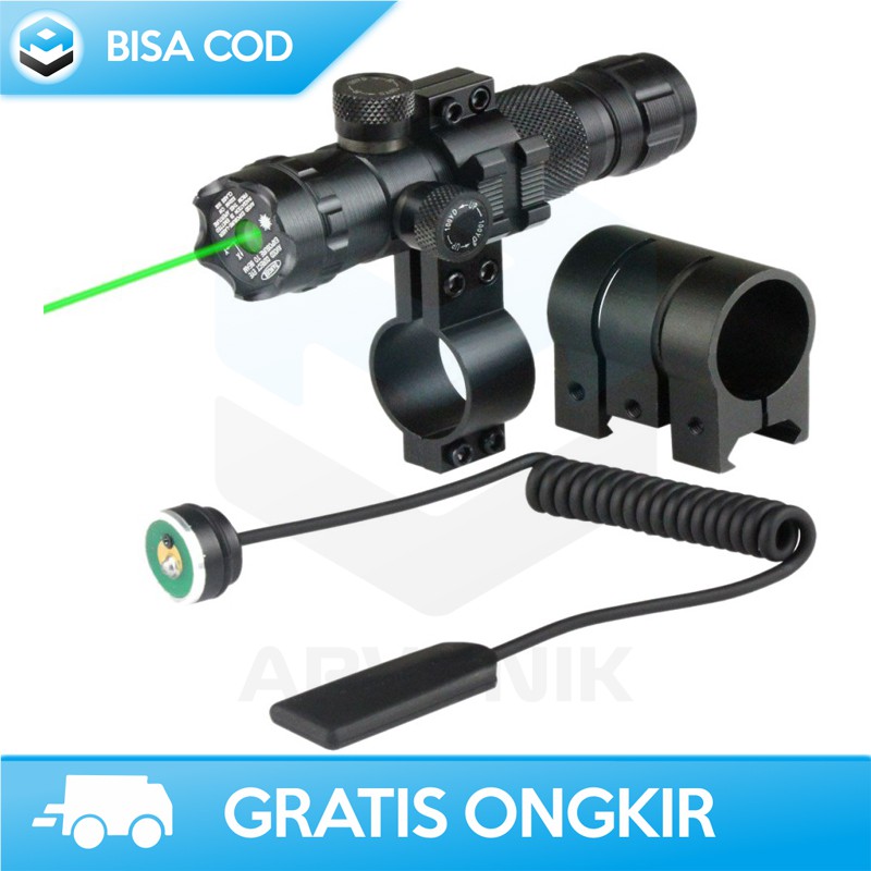 TACTICAL GREEN DOT LASER SCOPE TAFFLED JG-1 ORIGINAL AIRSOFT CHARGER