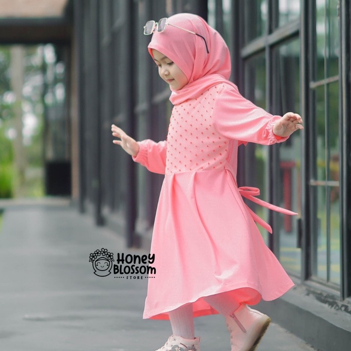 HONEYBLOSSOM gamis anak bayi perempuan / gamis bayi alesha