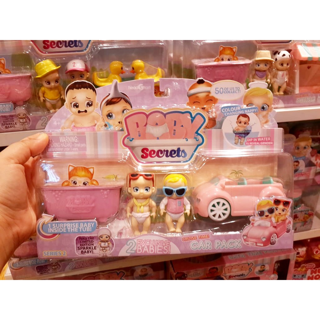 baby secrets car pack