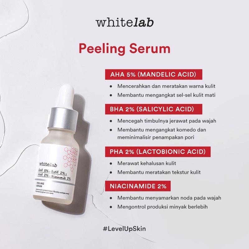 Whitelab Peeling AHA BHA PHA Serum