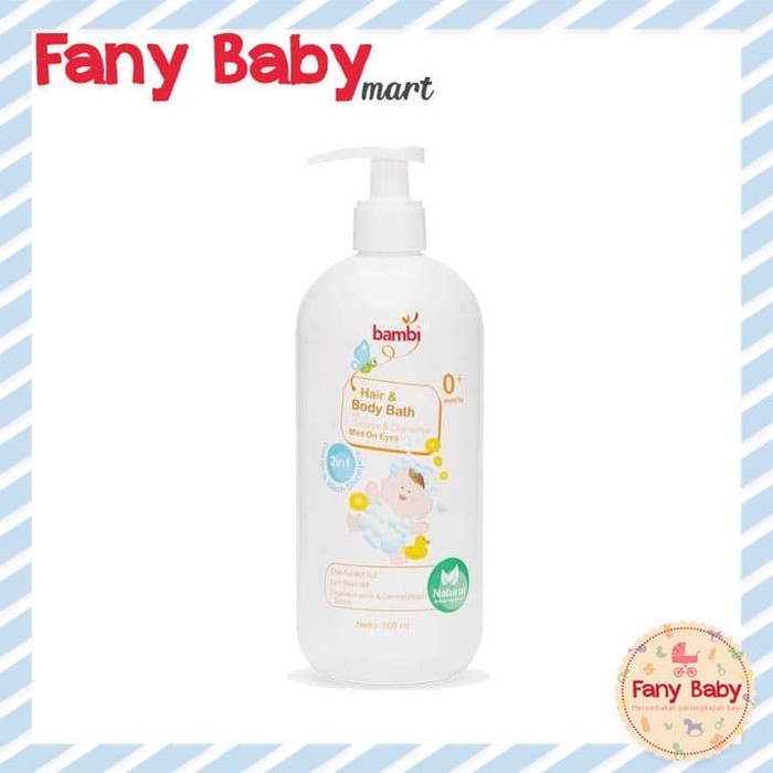 BAMBI HAIR AND BODY BATH PUMP / 500ML