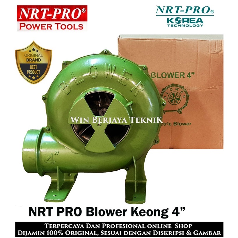 NRT PRO BLOWER KEONG 4 Inch  Mesin Blower Keong 4" Original NRT PRO " TECHNOLOGY KOREA "