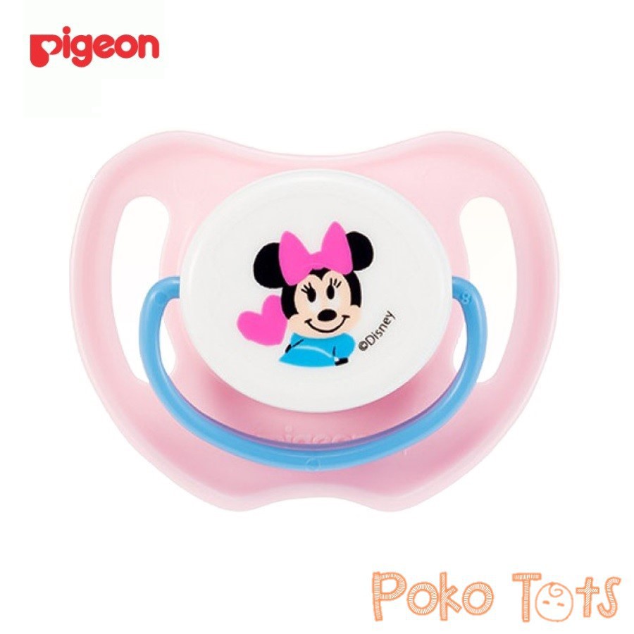 Pigeon Pacifier S 0m+ Import Soother Mickey dan Minnie WHS