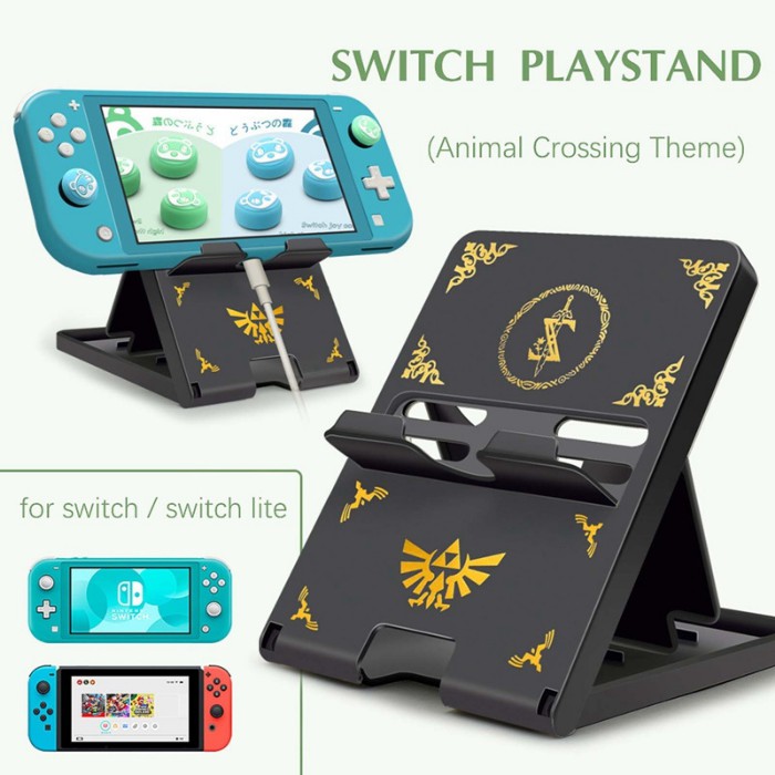 Playstand Nintendo Switch Zelda Mario Animal Crossing Dobe Monster Hunter Kirby Splatoon / Stand Switch / Folding Stand Switch