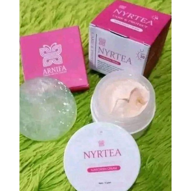 SUNSCREEN CREAM SFP30 NYRTEA Perawatan Wajah Skincare Kecantikan Bpom Halal Cod