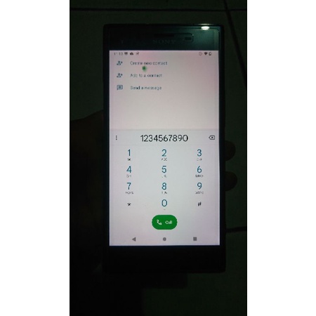 LCD Sony Xperia XZ Premium minus