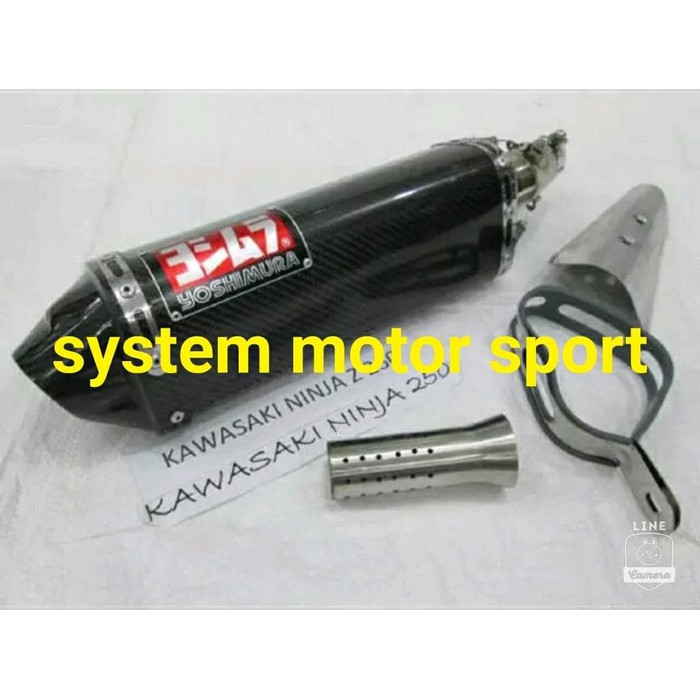 Terlaris ORIGINAL knalpot yoshimura Thailand ninja250-n250carbu-n250Fi-z250fi