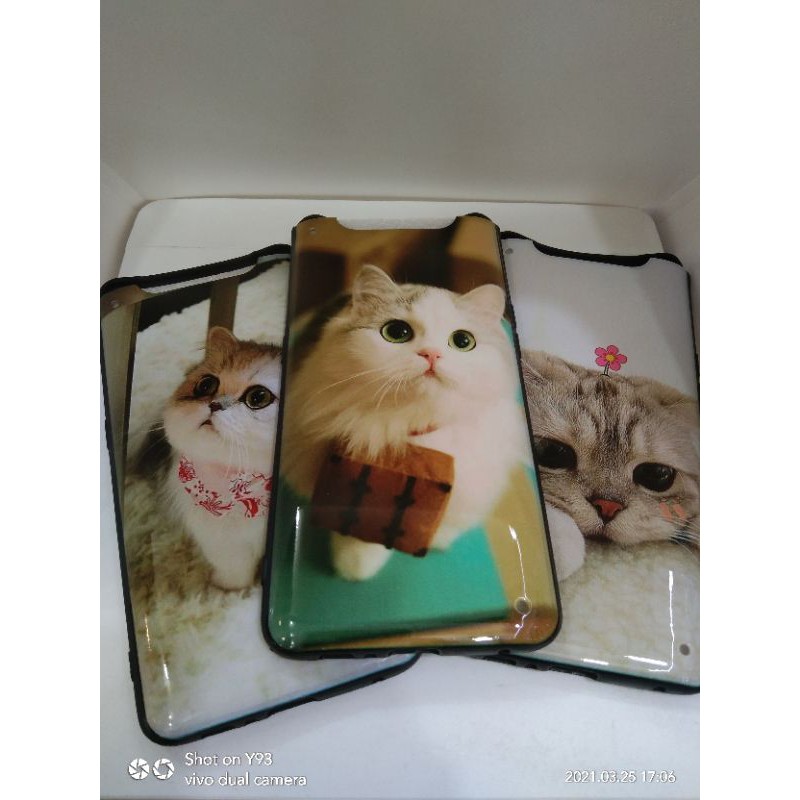 case hp samsung A80 gambar kucing