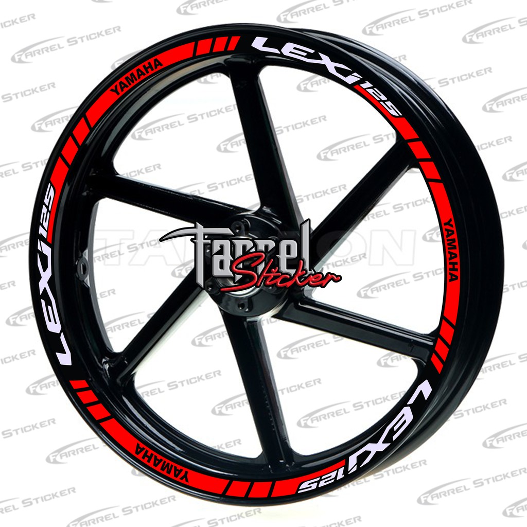 stiker velg sticker velek lexi