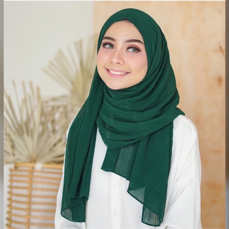 pasmina plisket/shawl plisket/pleated plisket-2