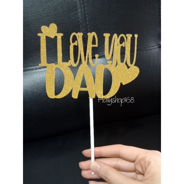 Cake Topper Best Dad Ever