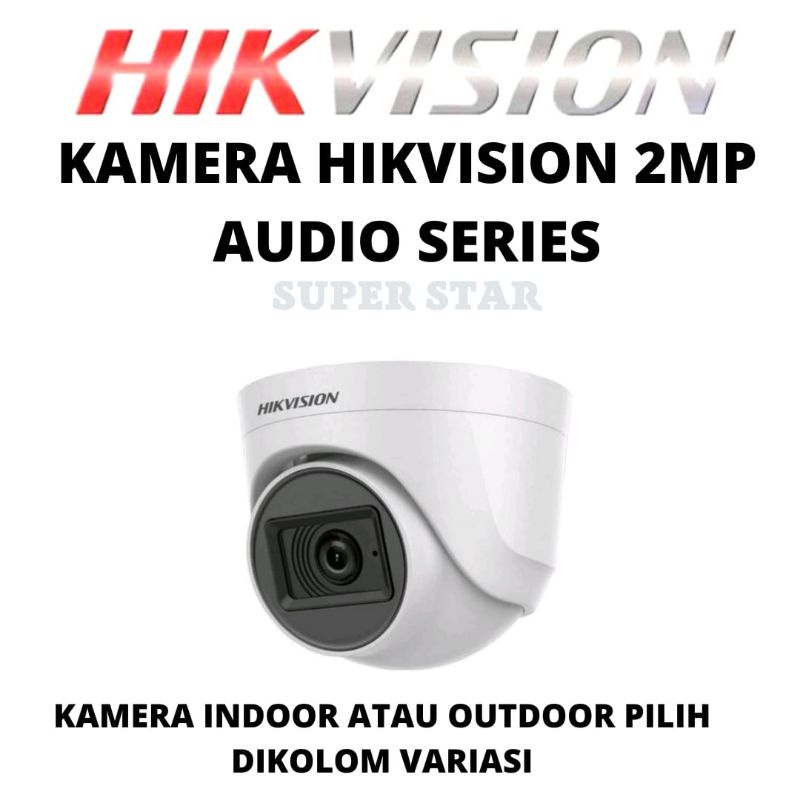 kamera cctv hikvision 2mp colorvu audio