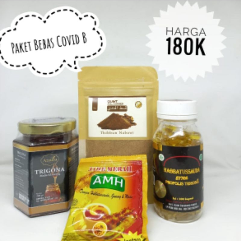 

Obat Herbal Paket Imun Booster Bebas Covid B