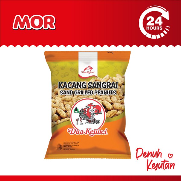 

DUA KELINCI Kacang Kulit Sangrai 180 gr