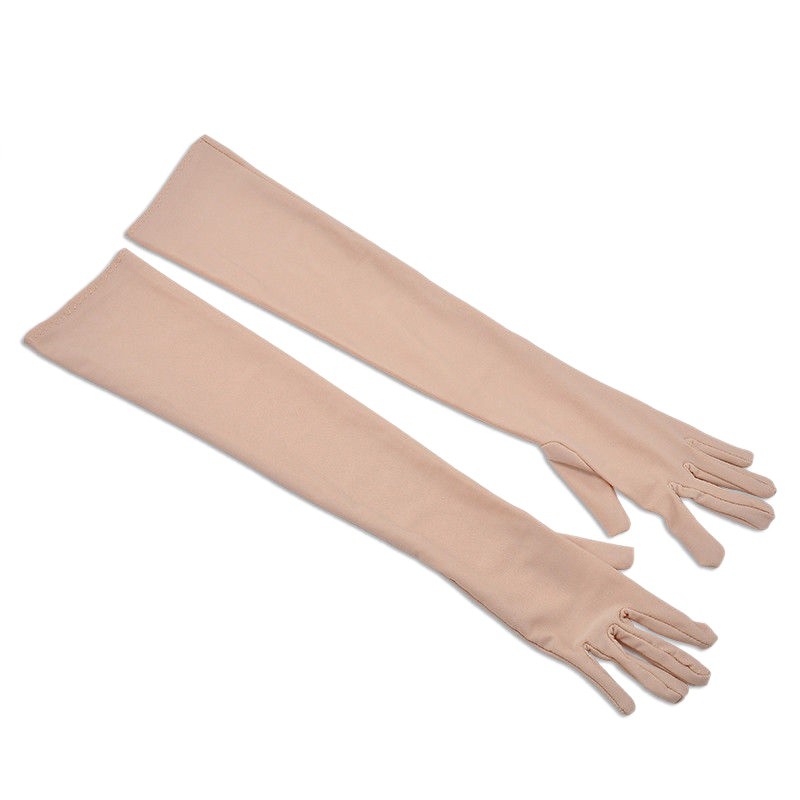 SR22 Sarung tangan panjang 30cm 50cm Sarung tangan Pengantin wanita pesta panjang Anggun sexy