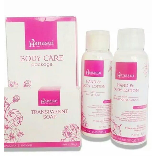 hanasui body care 3in1