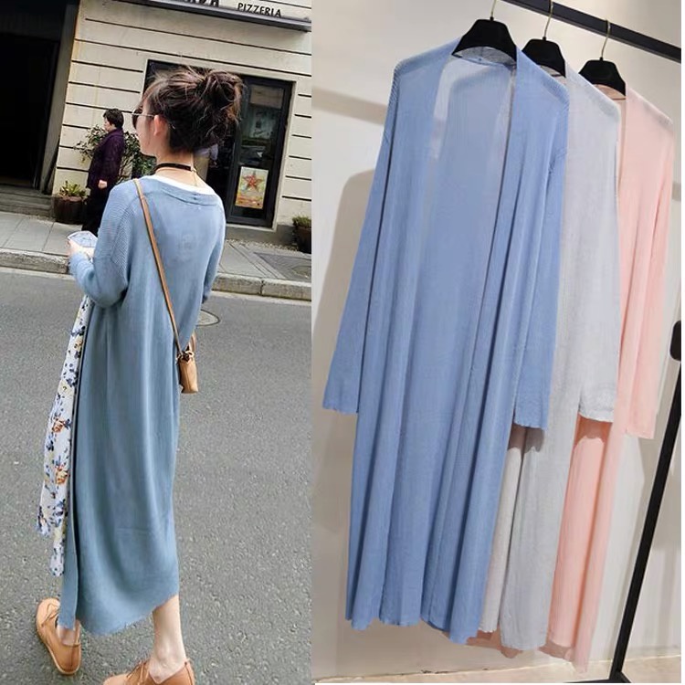 XIAOZHAINV Cardigan Wanita Korean Style Lengan Pendek 363