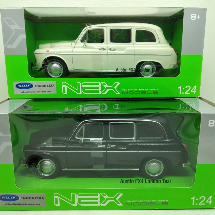 Mudah Diecast Austin Fx4 London Taxi Welly Nex 1:24 Berkualitas