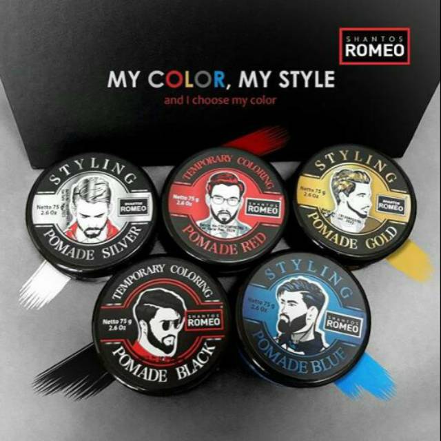Pomade warna