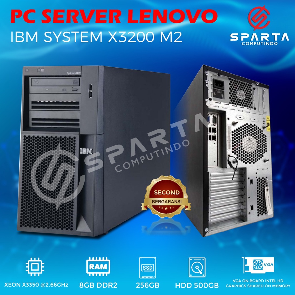 PC SERVER IBM SYSTEM X3200 M2 MURAH BERGARANSI