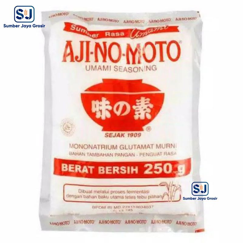 

Ajinomoto 250gr {BUMBU PENYEDAP CITA RASA]