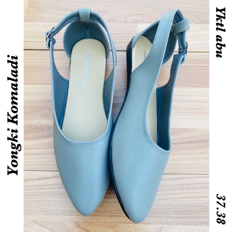 sepatu yongki flat tali