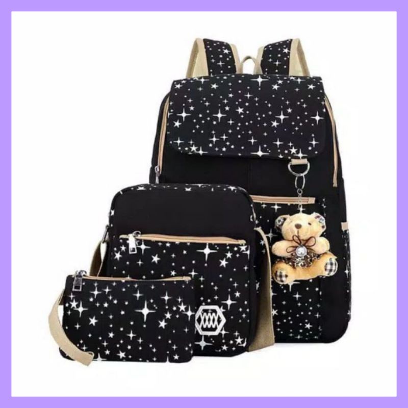 Tas beranak ransel beranak ransel sekolah sd buy 1 get 3 tas anak perempuan anak cewek by zellshop