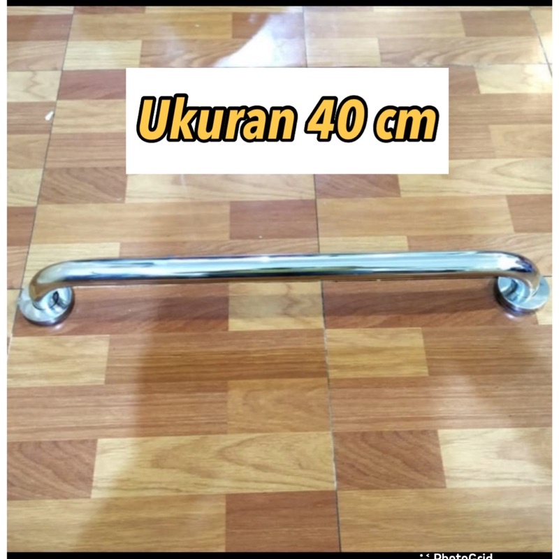 Grab Bar 40 Cm/ tarikan handle bathub bethub bathup/ handle kamar mandi 40 cm tarikan pegangan safety grab bar 40 cm