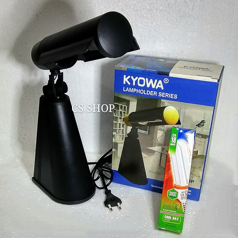 LAMPU MEJA/LAMPU BELAJAR NEW MODEL KYOWA.BONUS LAMPU SESUAI GAMBAR