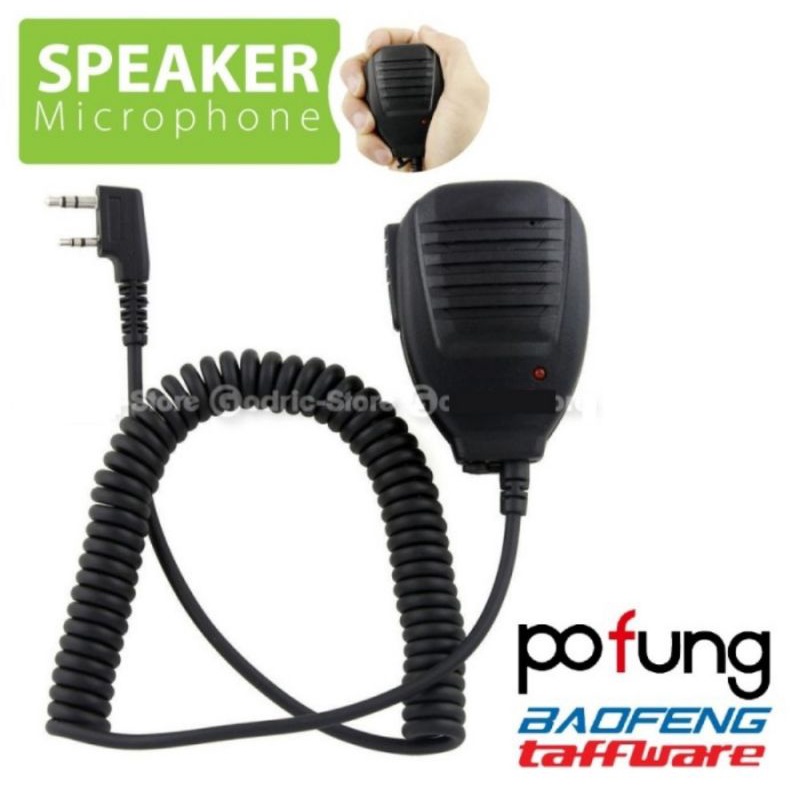 Baofeng Pofung Taffware Extra Mic Speaker Microphone HT UV-5R UV5R UV-82 BF-888S dll