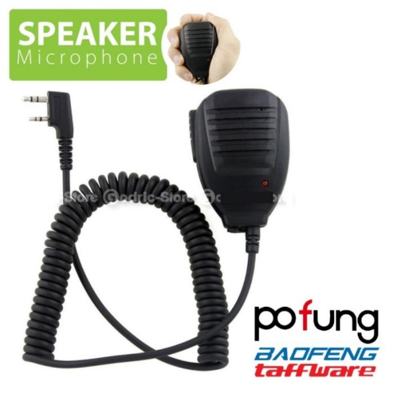 Baofeng Pofung Extra Mic Speaker Microphone HT UV-5R UV5R UV-82 BF-888S dll