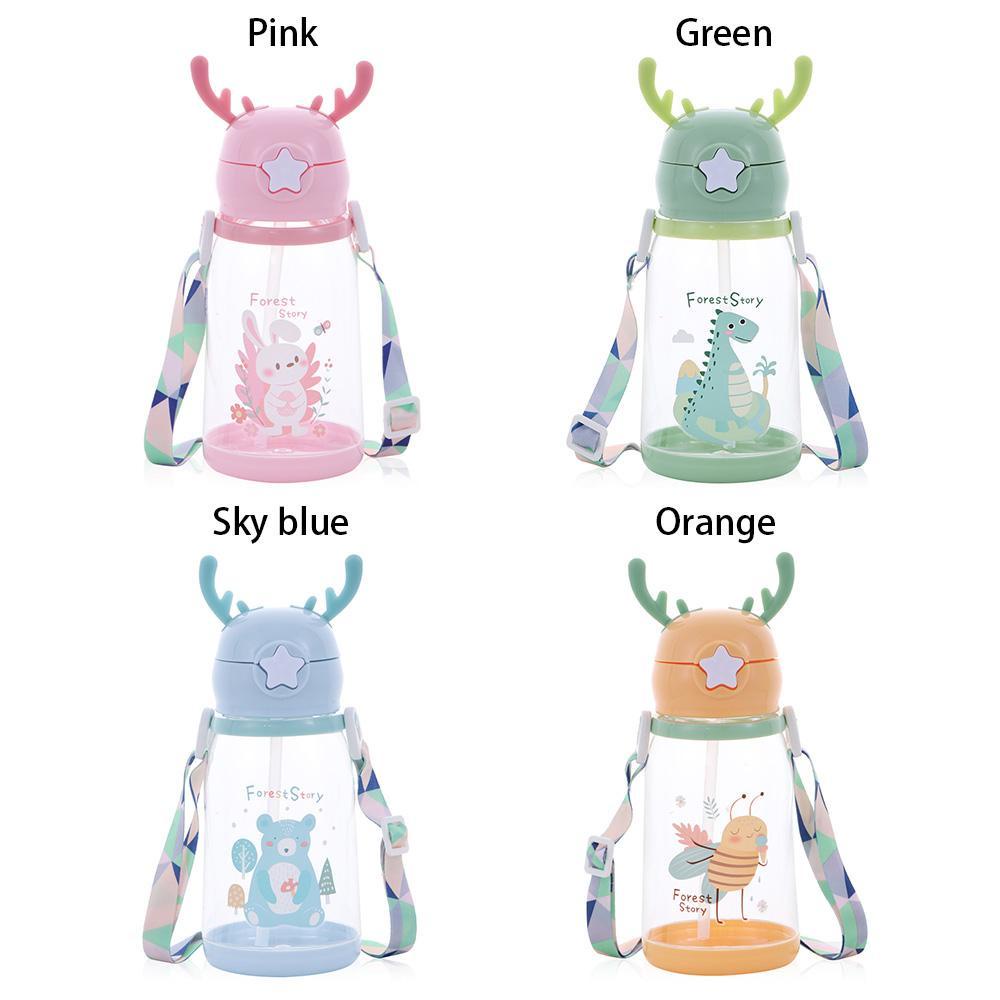 Wonder Botol Air Minum Olahraga Travel Portable Kartun Water Cup