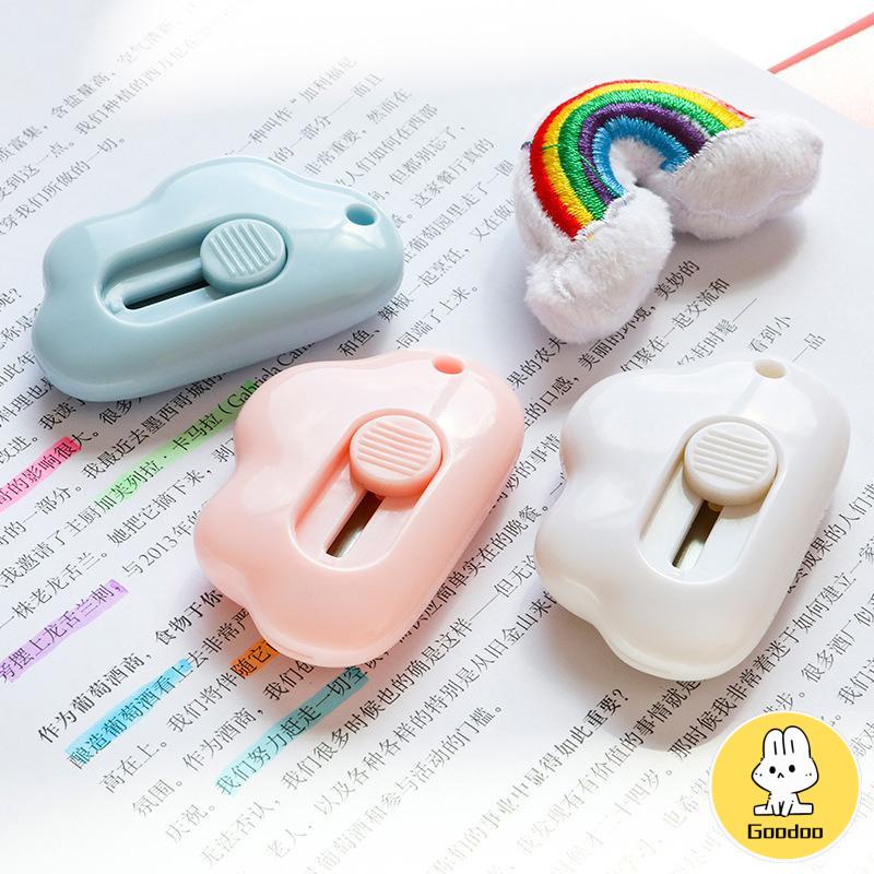 Pisau Cutter Mini Lucu Untuk Parcel / Kantor / Sekolah -Doo