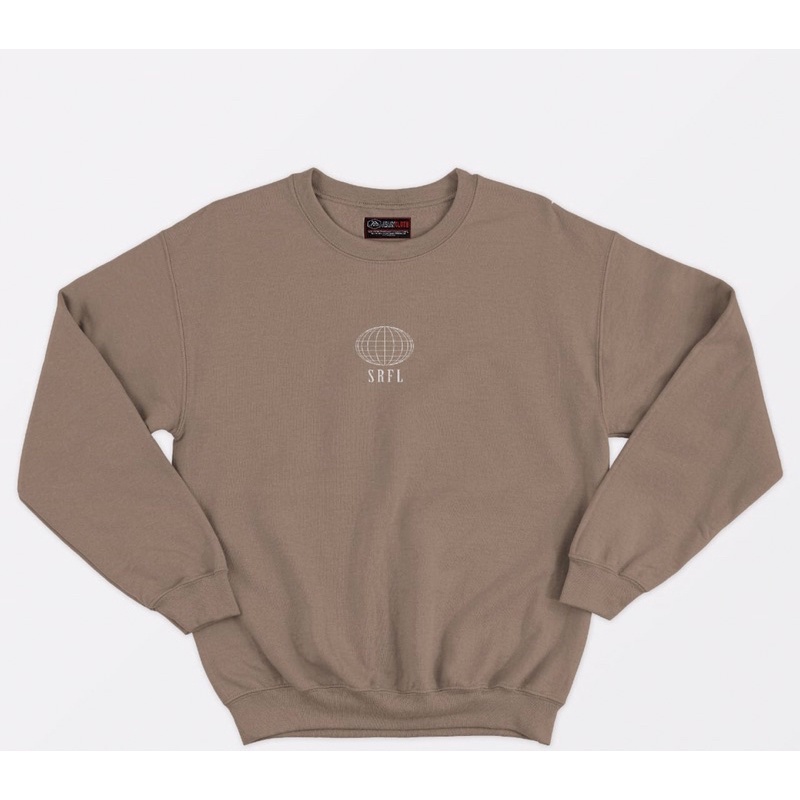 Sweater Crewneck Polos basic Logo SRFL Oversize / Jumbo