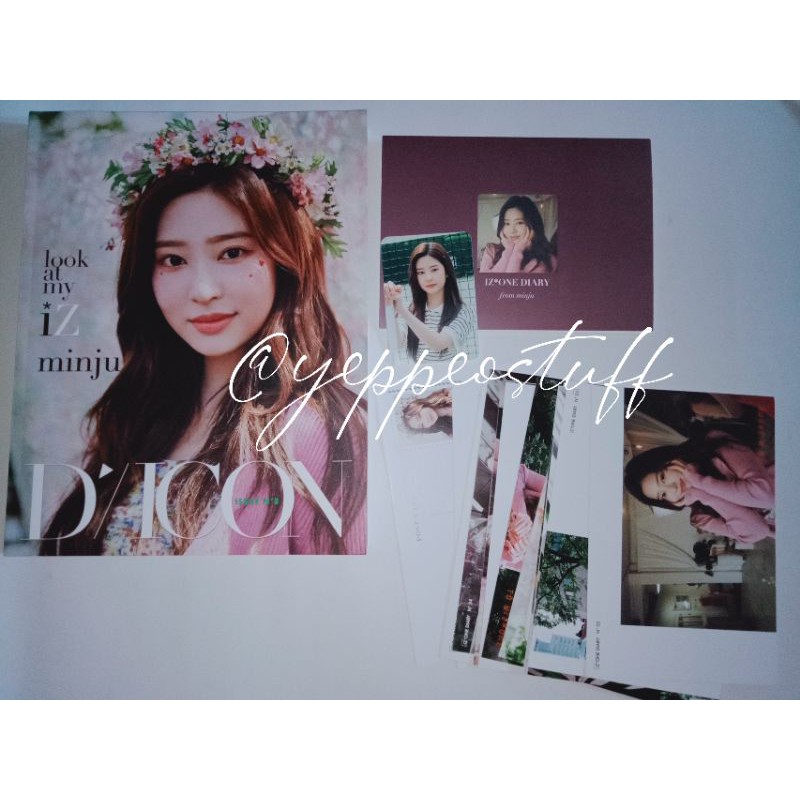 [ READY STOCK ] DICON IZONE MINJU SET