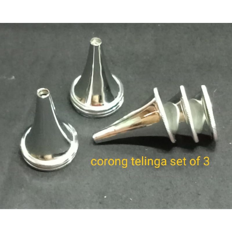 Corong Telinga/Ear Speculum Set isi 3