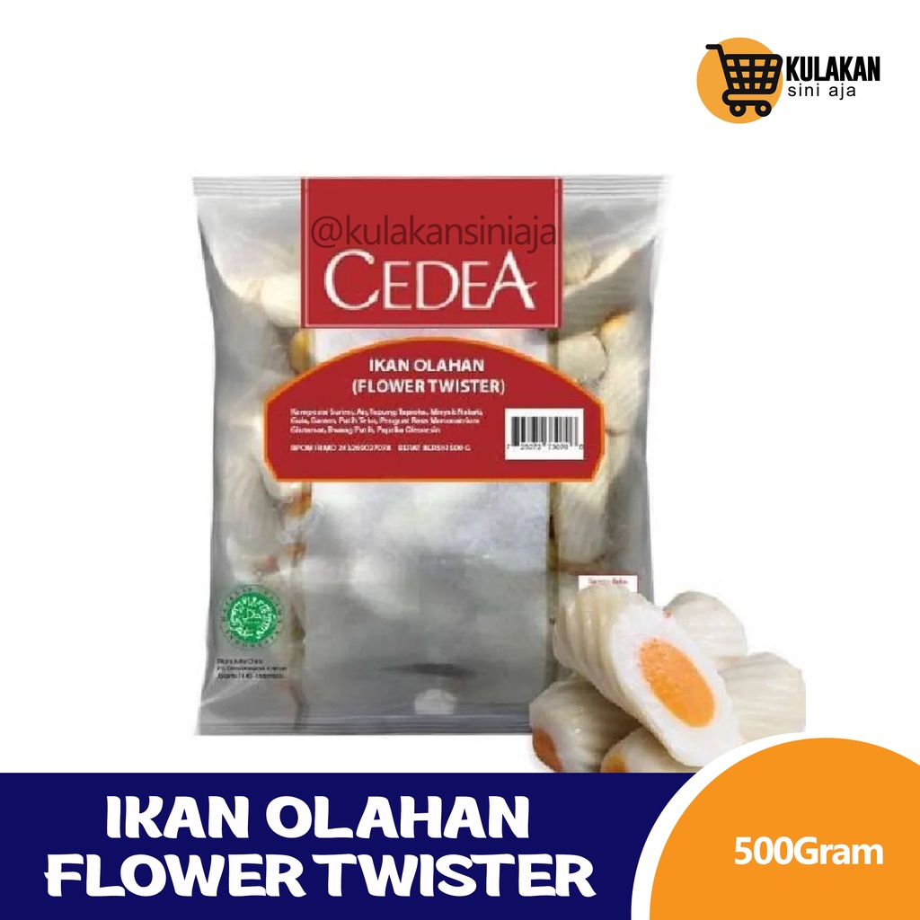 

Cedea Ikan Olahan ( Flower Twister Cedea )