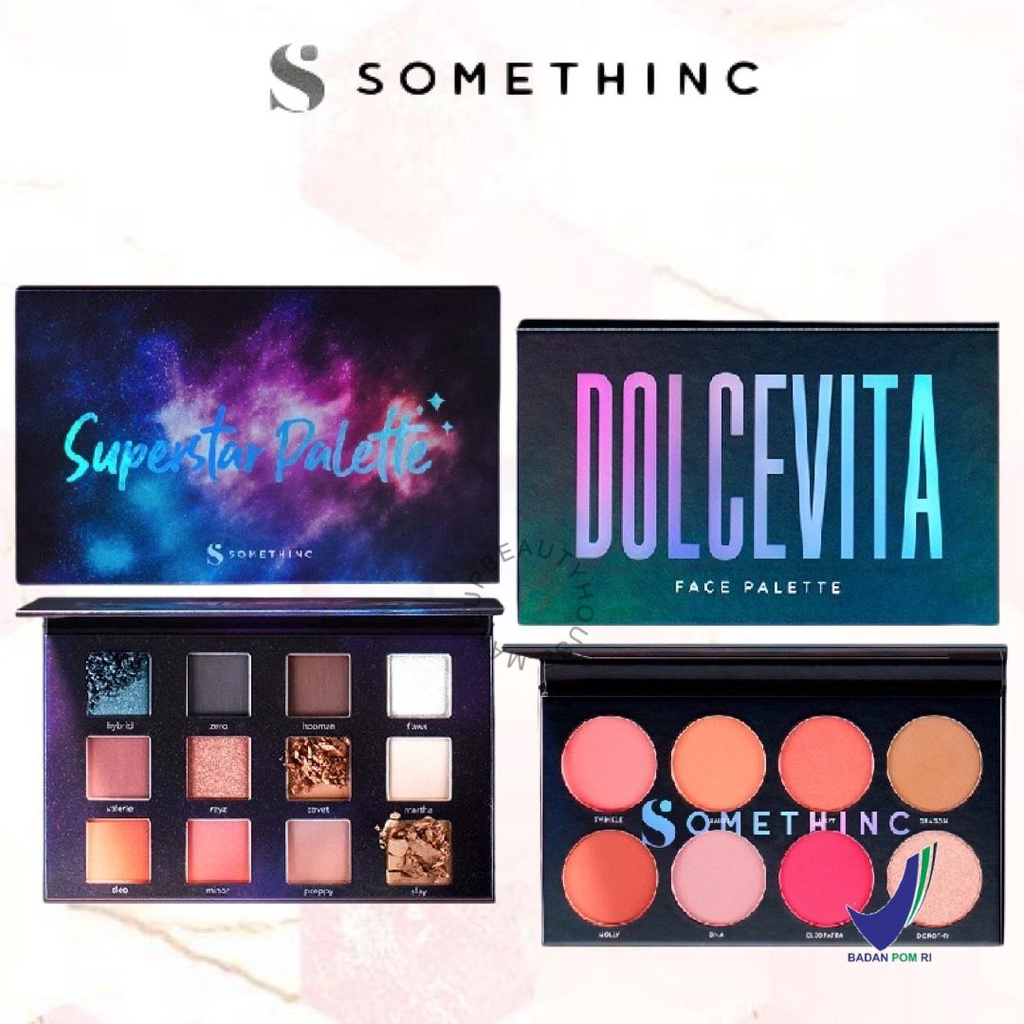 SOMETHINC Dolcevita Face Palette | Superstar Eyeshadow Palette